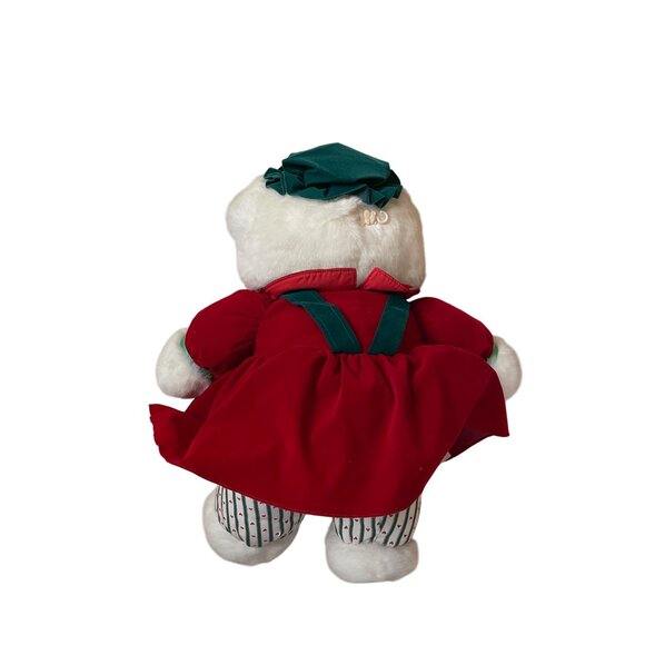 Vintage 1992 Dakin Dream Teddy Bear In Holiday Outfit 19" Large - Picture 4 of 7
